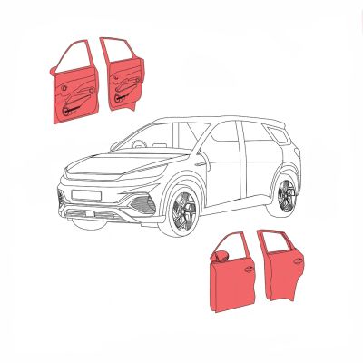 Pachet insonorizant uși Dr Artex 4 straturi