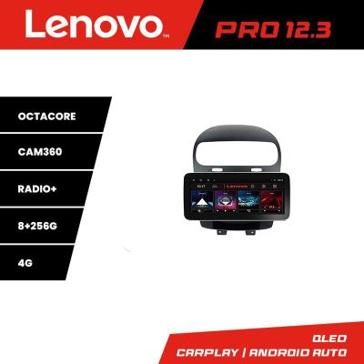 Navigatie Fiat Freemont Dodge Journey 2012-2019 Lenovo PRO 8+256 12.3 inch qled android 4G DSP gps internet 32