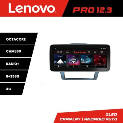 Navigatie Kia Sorento 2006-2009 Lenovo PRO 8+256 12.3 inch qled android 4G DSP gps internet  Kit-sorento2002+EDT-E70