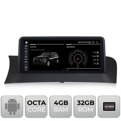 Navigatie dedicata BMW X3 X4 F25 F26 2012-2015 cu ecran NBT Android ecran 12.3" 4+32 4G BT