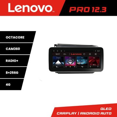Navigatie Honda Civic Sedan K-132 Lenovo PRO 8+256 12.3 inch qled android 4G DSP gps internet  8Core