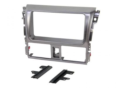 Connects2 CT23TY40 2DIN Kit Rama Toyota Vios 2013 Gri argintiu
