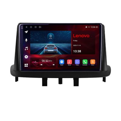 Navigatie Renault Megane 3 M-145 Octa Core Android Radio Bluetooth GPS WIFI/4G DSP 2K 8+128GB 360 Toslink