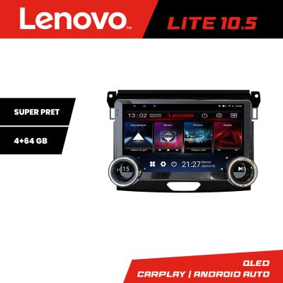 Navigatie Ford Ranger 2015-2019 Lenovo 8 core 4+64 10.5 inch Incell 1K android Wifi 5Ghz gps internet