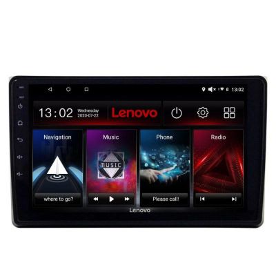 Navigatie Audi A4 B6  Lenovo Kit-050 8 core QLED 2K 8+256 360 Android Waze USB Navigatie Internet Youtube Radio