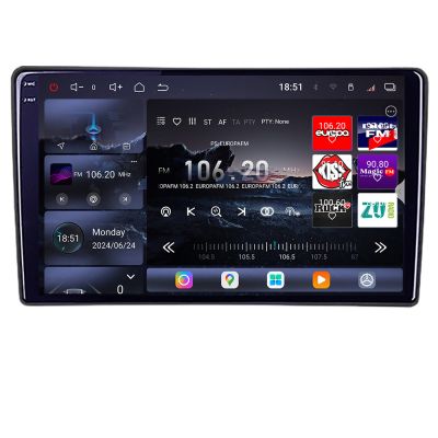 Navigatie Renault Traffic Opel Vivaro Nissan Primastar Qled 2K Octa Core 16+512GB LTE 4G DSP Wifi 5Ghz android auto carplay radio gps internet kit-traffic2+EDT-E809-2K