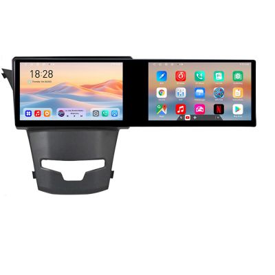 Navigatie Ssangyong Korando 2014-2019 Kit-1159 Edotec 2 ecrane  8 core 4+128 21.6 inch Incell android Wifi 5Ghz gps internet S