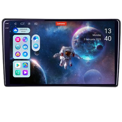 Navigatie Toyota Auris 2007-2013 Lenovo Kit-auris-2013 8 core QLED 2K 12+256 360 Android Waze USB Navigatie Internet Youtube Radio