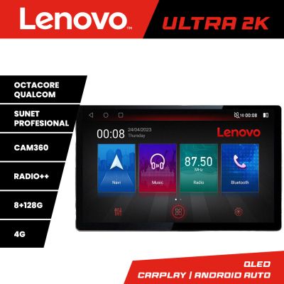 Navigatie Toyota Avensis 2009-2015 N-TY12 ecran 13" 2K 8+128 Android Waze USB Navigatie 4G 360 Toslink Youtube