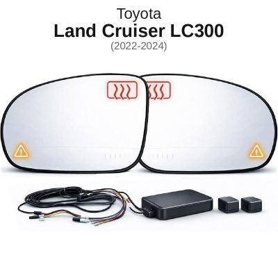 Senzor unghi mort Toyota Land Cruiser LC300 2022-2024 — oglindă dedicată