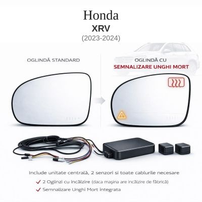 Senzor unghi mort Honda XRV 2023-2024 — oglindă dedicată
