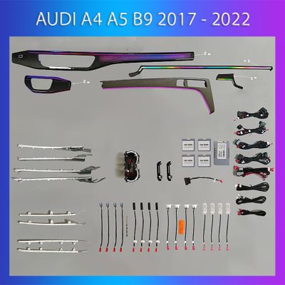 Lumini ambientale Audi A4 A5 2017-2022 set complet control telefon sau sistem original