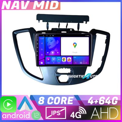 Navigatie Ford Transit 2015 2020 EDOTEC-LITE Android Ecran 720P Octa Core 4+32 Carplay