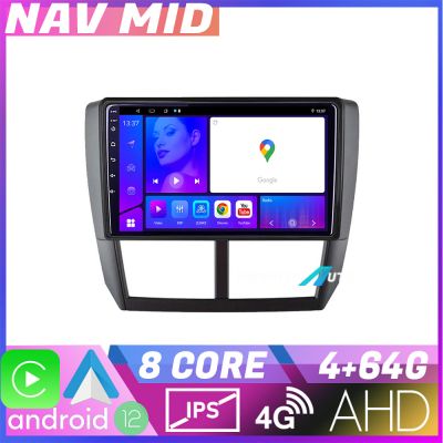 Navigatie Subaru Forester 2007 2013 KIT SU01 EDOTEC-LITE Android Ecran 720P Octa Core 4+32 Carplay