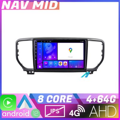 Navigatie Kia Sportage facelift 2019 KIT sportage 19 EDOTEC-LITE Android Ecran 720P Octa Core 4+32 Carplay