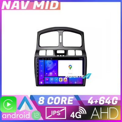 Navigatie Hyundai Santa Fe 2000 2006 EDOTEC-LITE Android Ecran 720P Octa Core 4+32 Carplay
