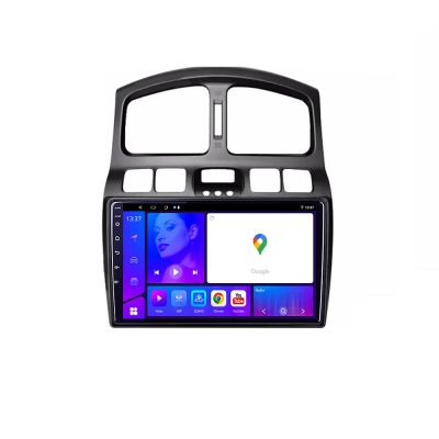 Navigatie Hyundai Santa Fe 2000 2006 EDOTEC-LITE Android Ecran 720P Octa Core 4+32 Carplay