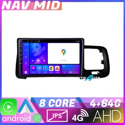 Navigatie Volvo S60 2014 2018 sistem Sensus Connect KIT s60 14 EDOTEC-LITE Android Ecran 720P Octa Core 4+32 Carplay