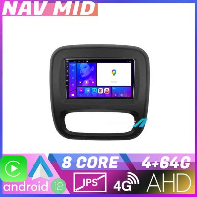Navigatie Renault Trafic 2014 2017 KIT rt09 EDOTEC-LITE Android Ecran 720P Octa Core 4+32 Carplay