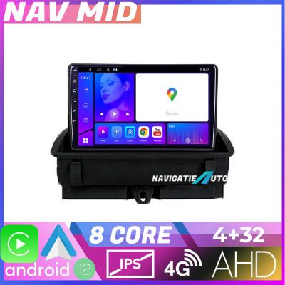 Navigatie Audi Q3 2011 2018 EDOTEC-LITE Android Ecran 720P Octa Core 4+32 Carplay