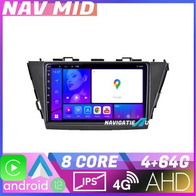 Navigatie Toyota Prius 5 Plus 2012 2020 EDOTEC-LITE Android Ecran 720P Octa Core 4+32 Carplay