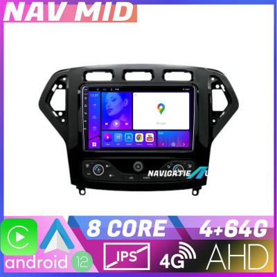Navigatie Ford Mondeo 2007 2010 EDOTEC-LITE Android Ecran 720P Octa Core 4+32 Carplay