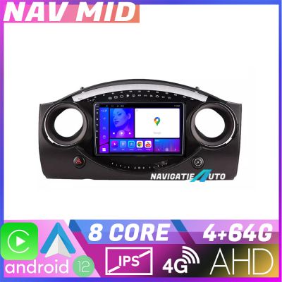 Navigatie Mini intre anii 2004 2006 EDOTEC-LITE Android Ecran 720P Octa Core 4+32 Carplay