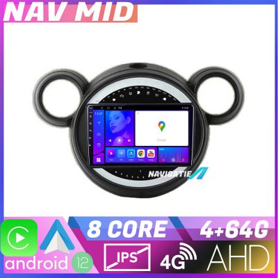 Navigatie Mini 2011 2015 sistem CIC EDOTEC-LITE Android Ecran 720P Octa Core 4+32 Carplay