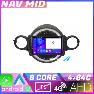 Navigatie Mini 2007 2011 EDOTEC-LITE Android Ecran 720P Octa Core 4+32 Carplay