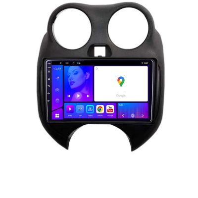 Navigatie Nissan Micra 2010 2014 EDOTEC-LITE Android Ecran 720P Octa Core 4+32 Carplay