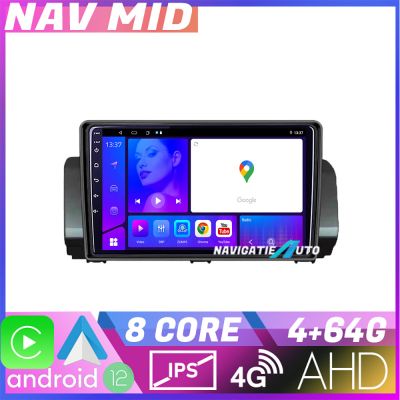 Navigatie Dacia Logan Sandero Jogger LOGAN 2022 fara ecran de fabrica EDOTEC-LITE Android Ecran 720P Octa Core 4+32 Carplay