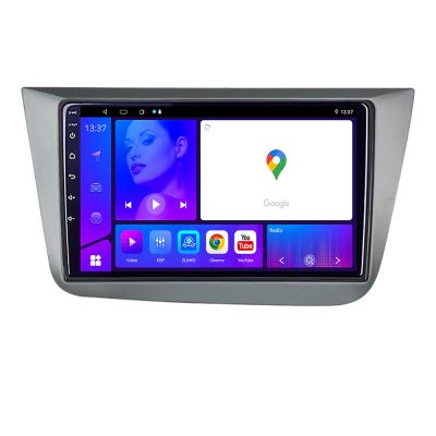 Navigatie Seat Leon 2005 2012 KIT leon05 EDOTEC-LITE Android Ecran 720P Octa Core 4+32 Carplay