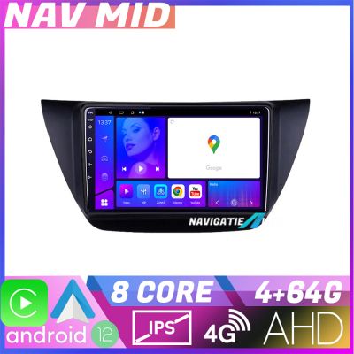Navigatie Mitubishi Lancer 2001 2007 KIT LANCER07 EDOTEC-LITE Android Ecran 720P Octa Core 4+32 Carplay