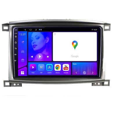 Navigatie Toyota Land Cruiser L100 2002 2008 KIT L100 EDOTEC-LITE Android Ecran 720P Octa Core 4+32 Carplay
