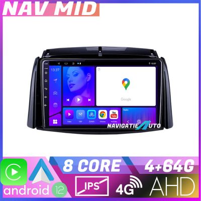 Navigatie Renault Koleos 2009 2016 KIT KOLEOS EDOTEC-LITE Android Ecran 720P Octa Core 4+32 Carplay