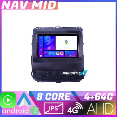 Navigatie Toyota Prado J120 2002 2009 KIT j120 EDOTEC-LITE Android Ecran 720P Octa Core 4+32 Carplay