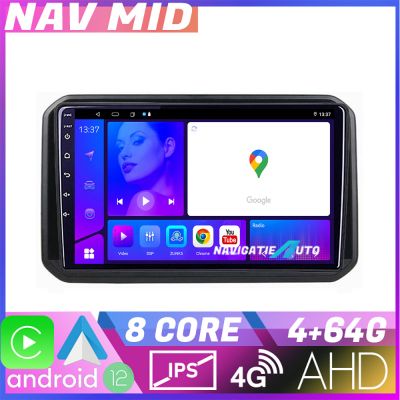 Navigatie Suzuki Ignis 2016 KIT IGNIS16 EDOTEC-LITE Android Ecran 720P Octa Core 4+32 Carplay