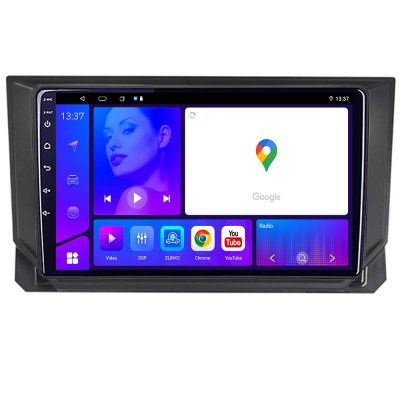 Navigatie Seat Ibiza 2017 KIT IBZ EDOTEC-LITE Android Ecran 720P Octa Core 4+32 Carplay