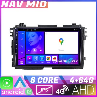 Navigatie Honda HR V 2013 2018 EDOTEC-LITE Android Ecran 720P Octa Core 4+32 Carplay