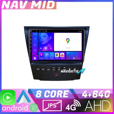 Navigatie Lexus GS 04 2004 2011 KIT GS 04 EDOTEC-LITE Android Ecran 720P Octa Core 4+32 Carplay