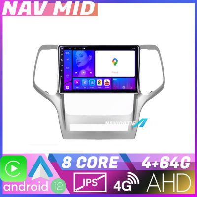Navigatie Jeep Gran Cherokee 2011 2013 KIT GRCHE EDOTEC-LITE Android Ecran 720P Octa Core 4+32 Carplay
