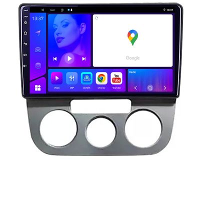 Navigatie VW Golf 5 2004 2010 clima manuala EDOTEC-LITE Android Ecran 720P Octa Core 4+32 Carplay