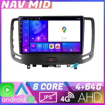 Navigatie Infiniti G35 G37 2006 2013 EDOTEC-LITE Android Ecran 720P Octa Core 4+32 Carplay