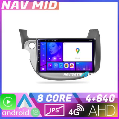 Navigatie Honda Fit 2008 2013 EDOTEC-LITE Android radio gps internet Octa core 4+32 Carplay