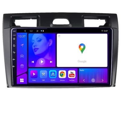 Navigatie Ford Fiesta MK5 2002 2008 EDOTEC-LITE Android Ecran 720P Octa Core 4+32 Carplay