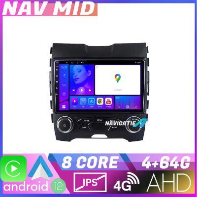 Navigatie Ford Edge 2015 2021 midline KIT edge mid EDOTEC-LITE Android Ecran 720P Octa Core 4+32 Carplay