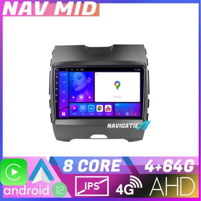 Navigatie Ford Edge 2015 2021 Highline KIT edge high EDOTEC-LITE Android Ecran 720P Octa Core 4+32 Carplay