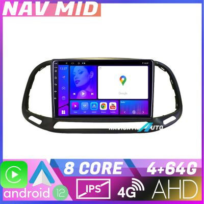 Navigatie Fiat Doblo 2015 2018 KIT DOBLO15 EDOTEC-LITE Android Ecran 720P Octa Core 4+32 Carplay