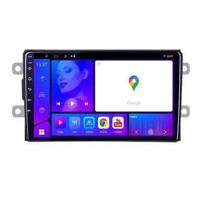 Navigatie Dacia dupa 2012 KIT Dacia EDOTEC-LITE Android Ecran 720P Octa Core 4+32 Carplay