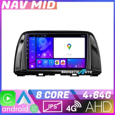 Navigatie Mazda CX5 2015 2017 EDOTEC-LITE Android Ecran 720P Octa Core 4+32 Carplay